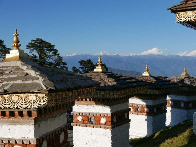 stupas-at-dochula-pass