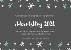 Adventsblog 2020 Christiane Schicker